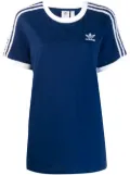 adidas three-stripe T-shirt - Blue