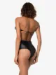 Oséree Plumage feather-trimmed bikini