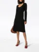 Image 2 of Bottega Veneta high-neck midi dress