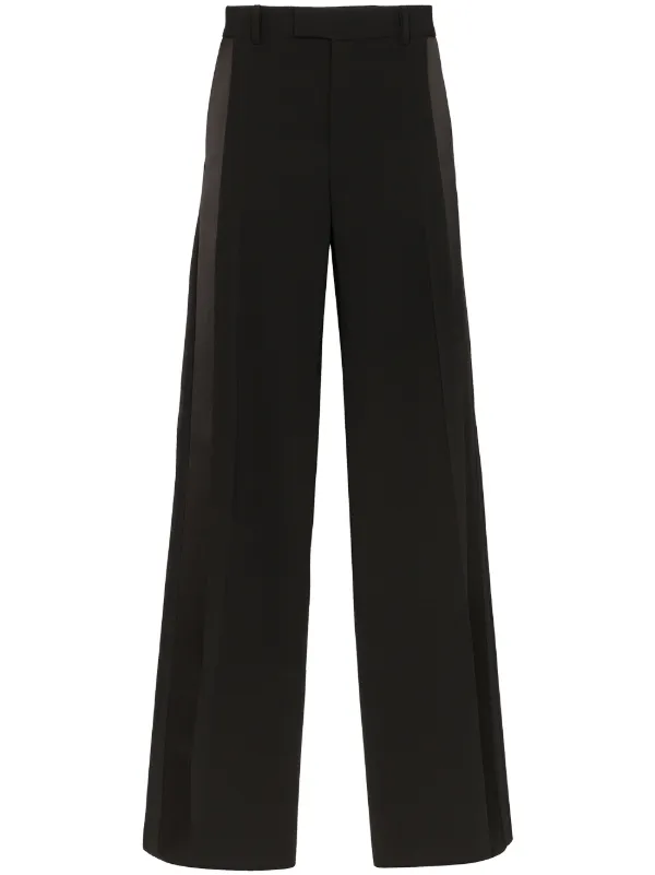 Bottega Veneta Side Stripe wide-leg 