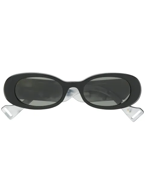 GUCCI GUCCI EYEWEAR CAT EYE SUNGLASSES - BLACK