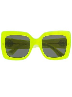 gucci neon green sunglasses