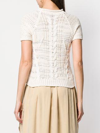 cable knit top展示图