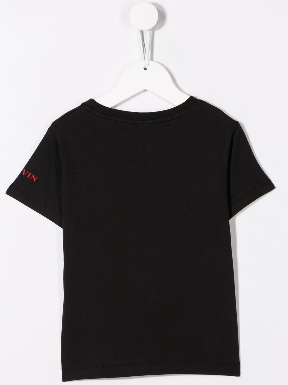 Lanvin Enfant T-shirt met spinnenprint Zwart