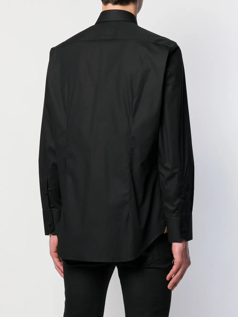 Billionaire Shirt met lange mouwen Zwart