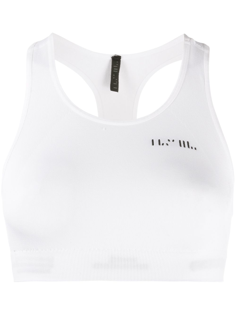 BEN TAVERNITI UNRAVEL PROJECT UNRAVEL PROJECT PRINTED CROPPED TOP - WHITE