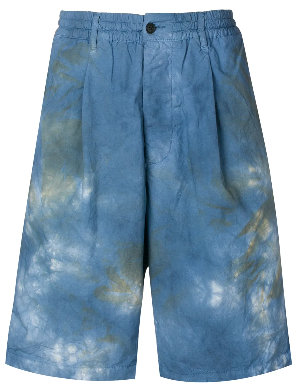 tie-dye bermuda shorts