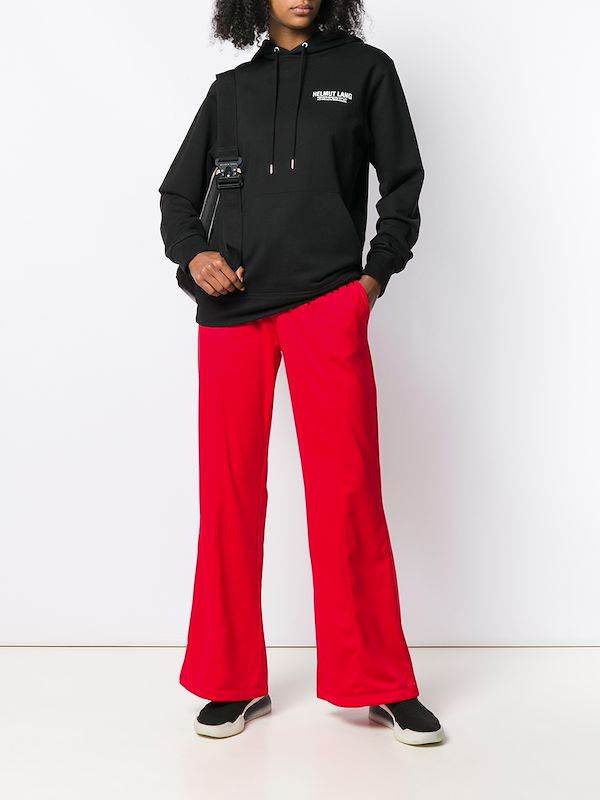 champion track pants red