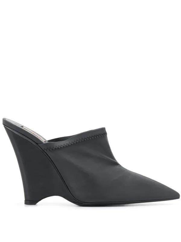 wedge mules shoes