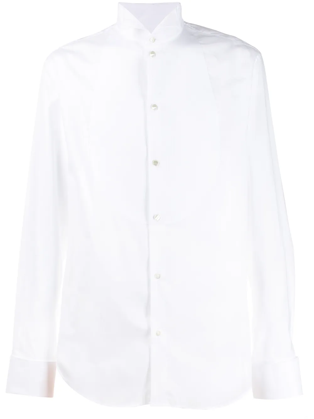 Emporio Armani classic plain shirt – White