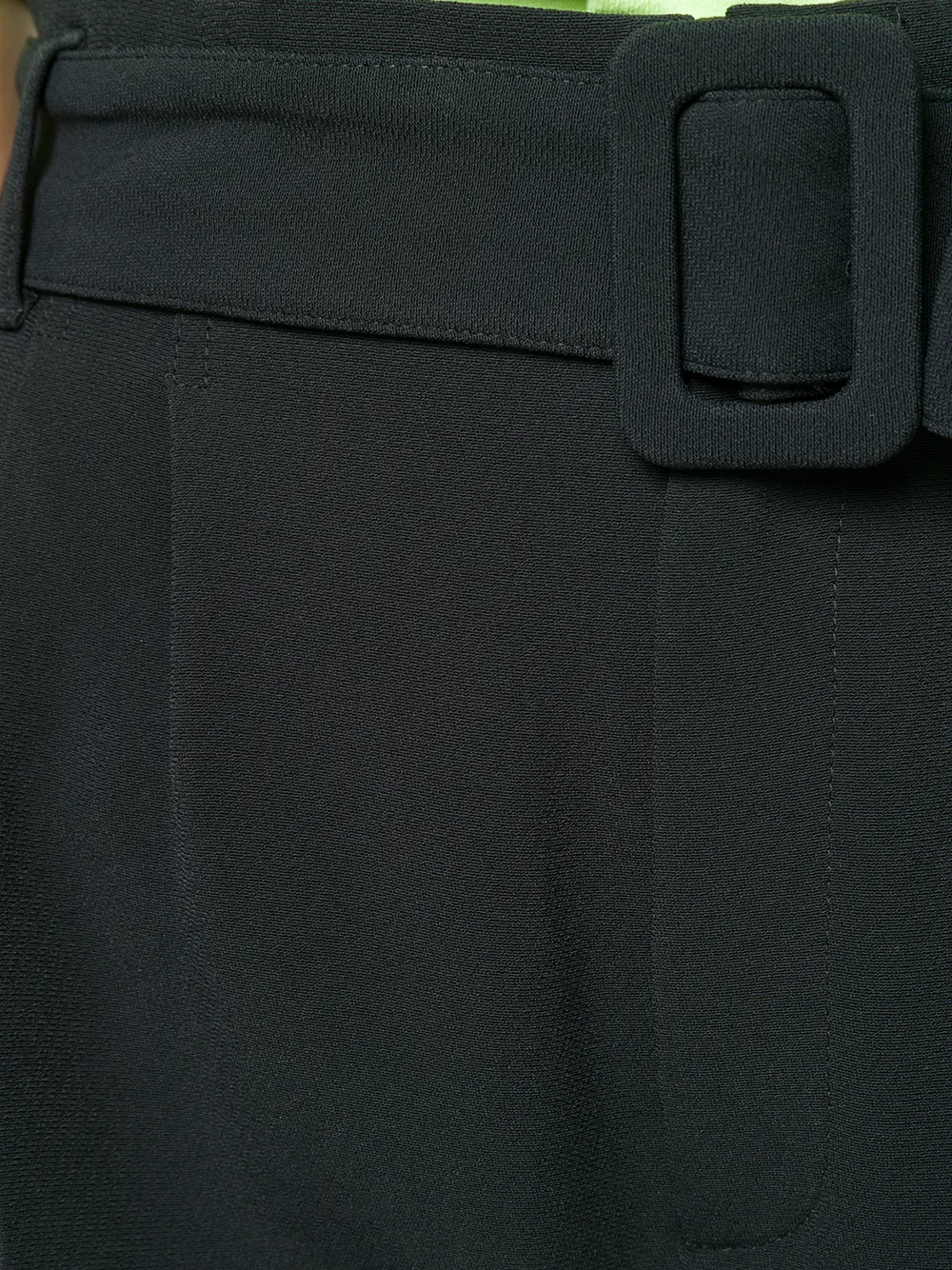 Off-White Broek met ceintuur Zwart