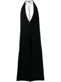 Caravana deep V-neck jumpsuit - Black