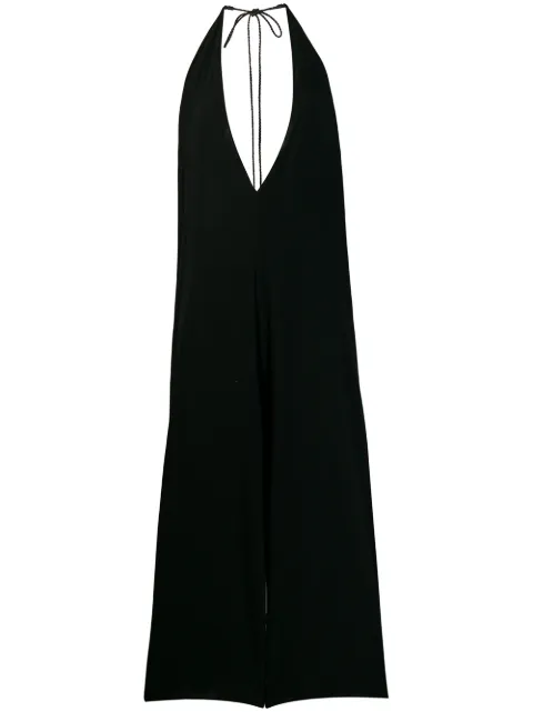 Caravana Jumpsuit mit tiefem V-Ausschnitt