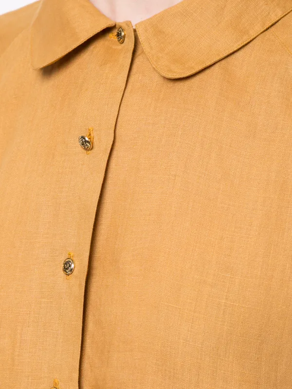 chanel collar shirt