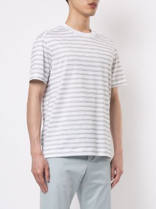 striped print T-shirt展示图