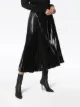 Fendi falda midi plisada