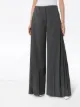 Prada check pleated tailored trousers