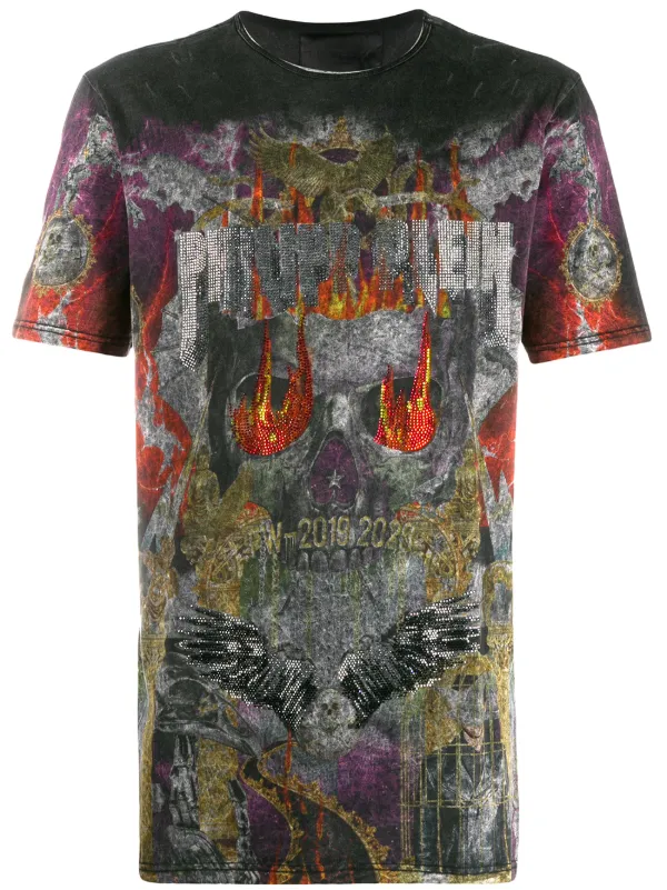 farfetch philipp plein t shirt