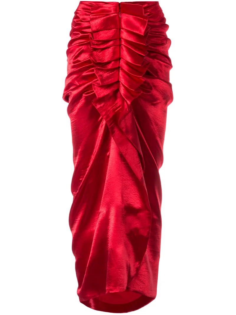 Manish Arora ruffled midi skirt