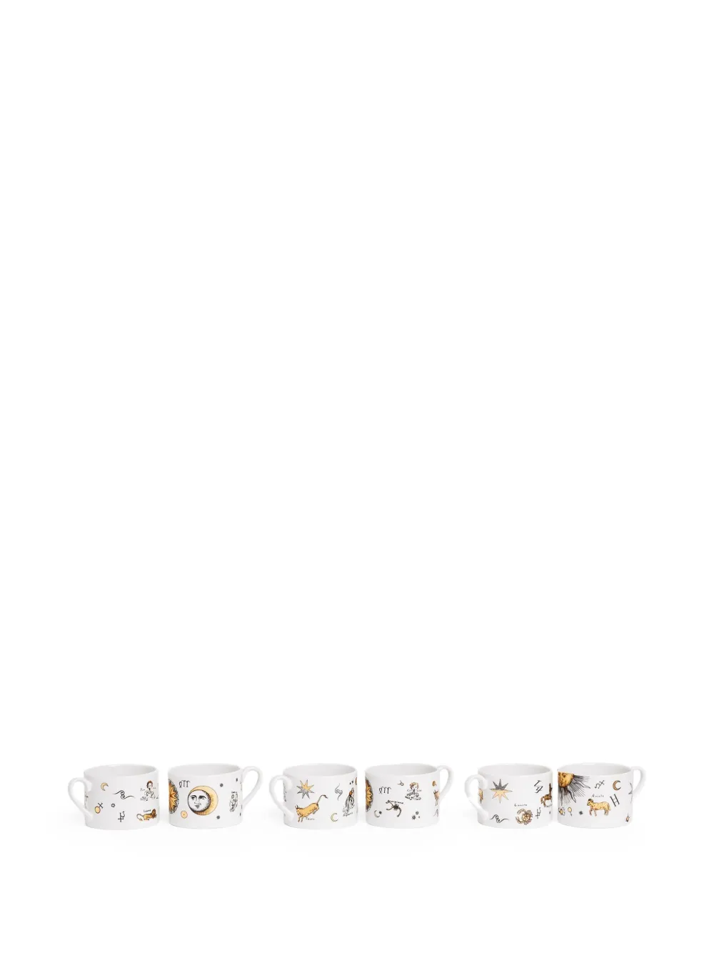 Fornasetti Astronomici tea cups (set of 6) | Tea & Coffee | Image 2