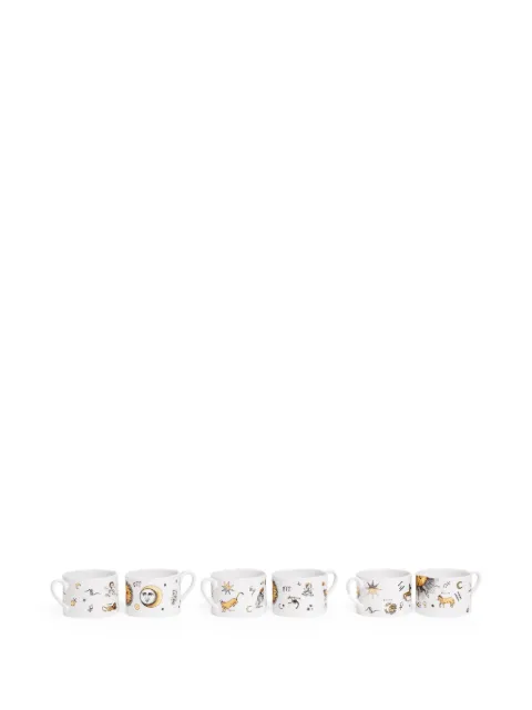 Fornasetti Astronomici tea cups (set of 6)