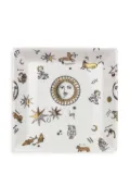 Fornasetti Astronomici plate (20x20cm) - White