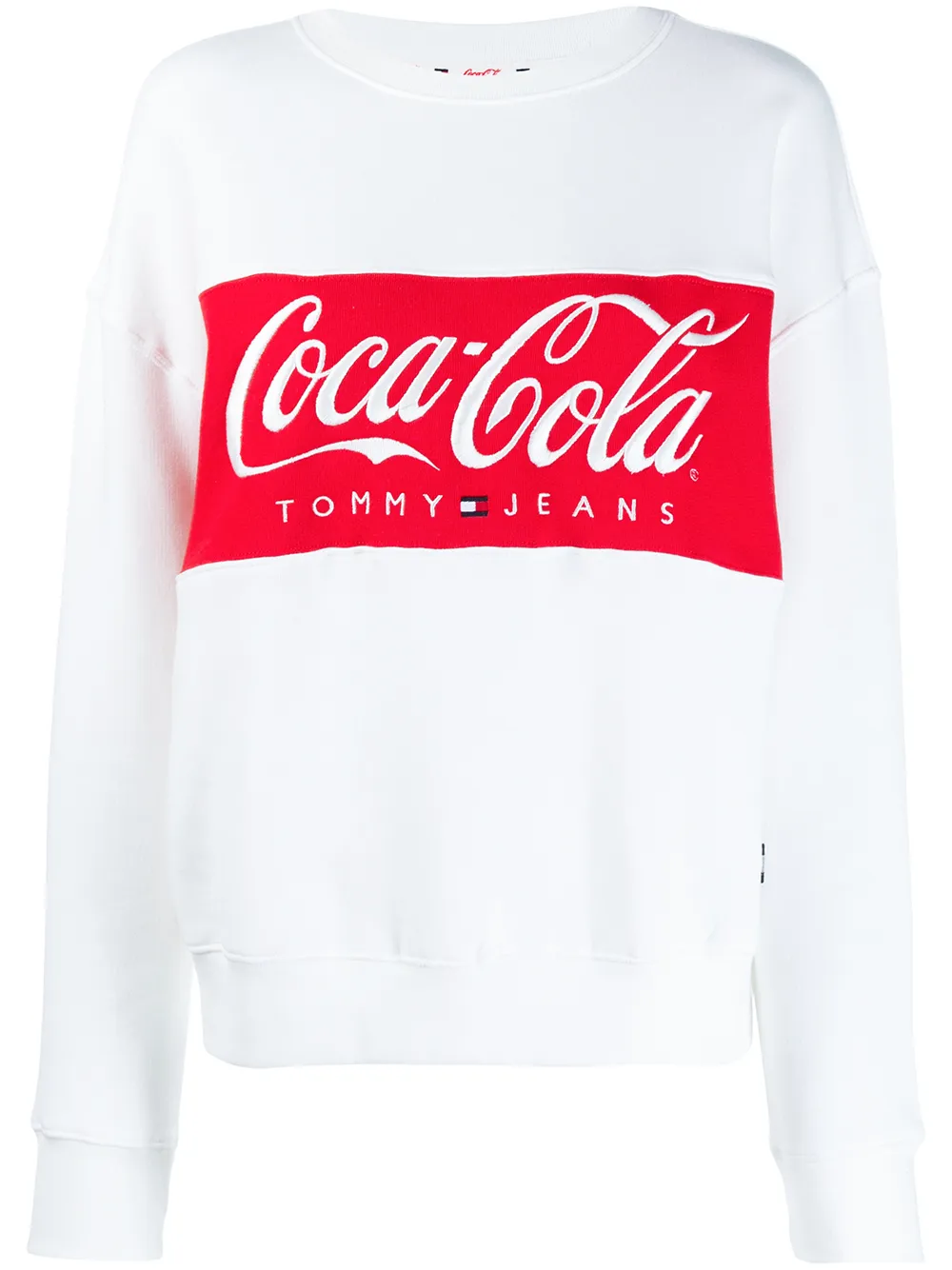 tommy jeans coca cola jumper