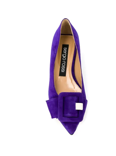 sergio rossi ballerina flat
