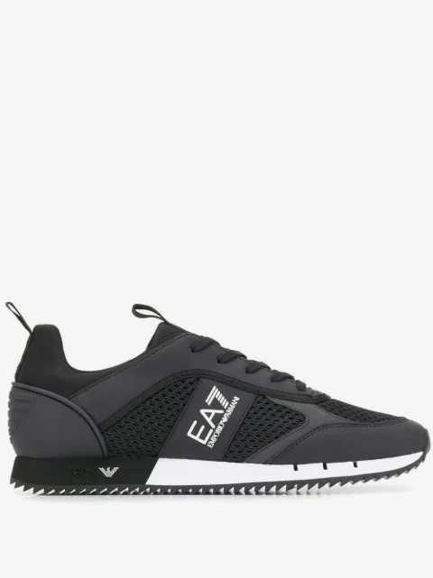 Ea7 Emporio Armani tenis con logo lateral