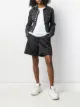 الصورة 2 من MM6 Maison Margiela سترة جينز بأطراف منسلة