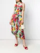 Image 2 of La DoubleJ textured print asymmetric dress