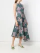 La DoubleJ printed asymmetric dress