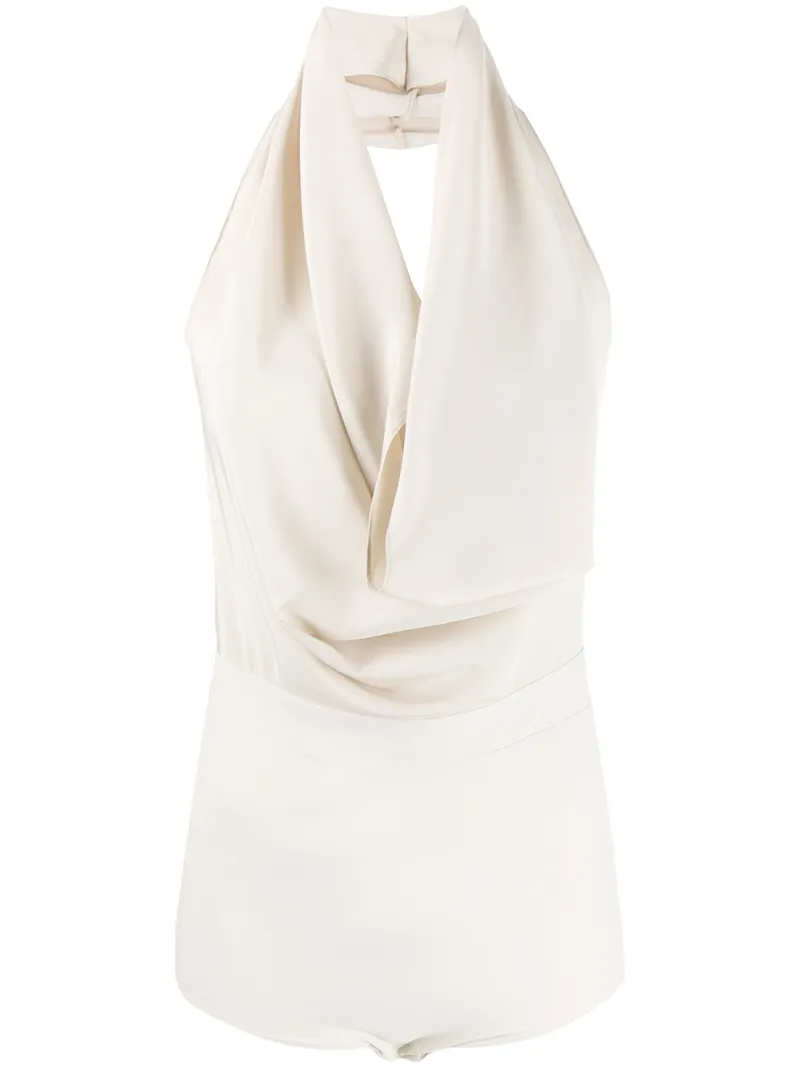 A.W.A.K.E. Mode Michelle draped bodysuit