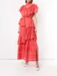 Image 2 of Anna October ruffle maxi dress