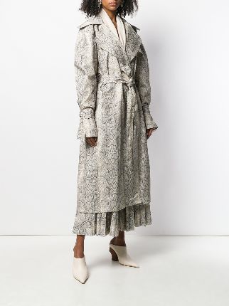 Dana python trench coat展示图