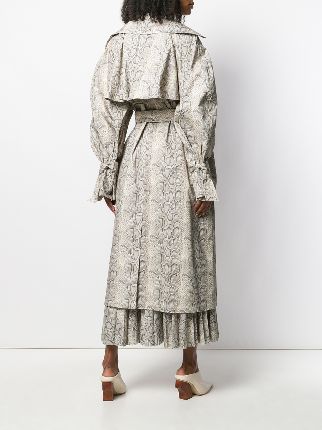 Dana python trench coat展示图