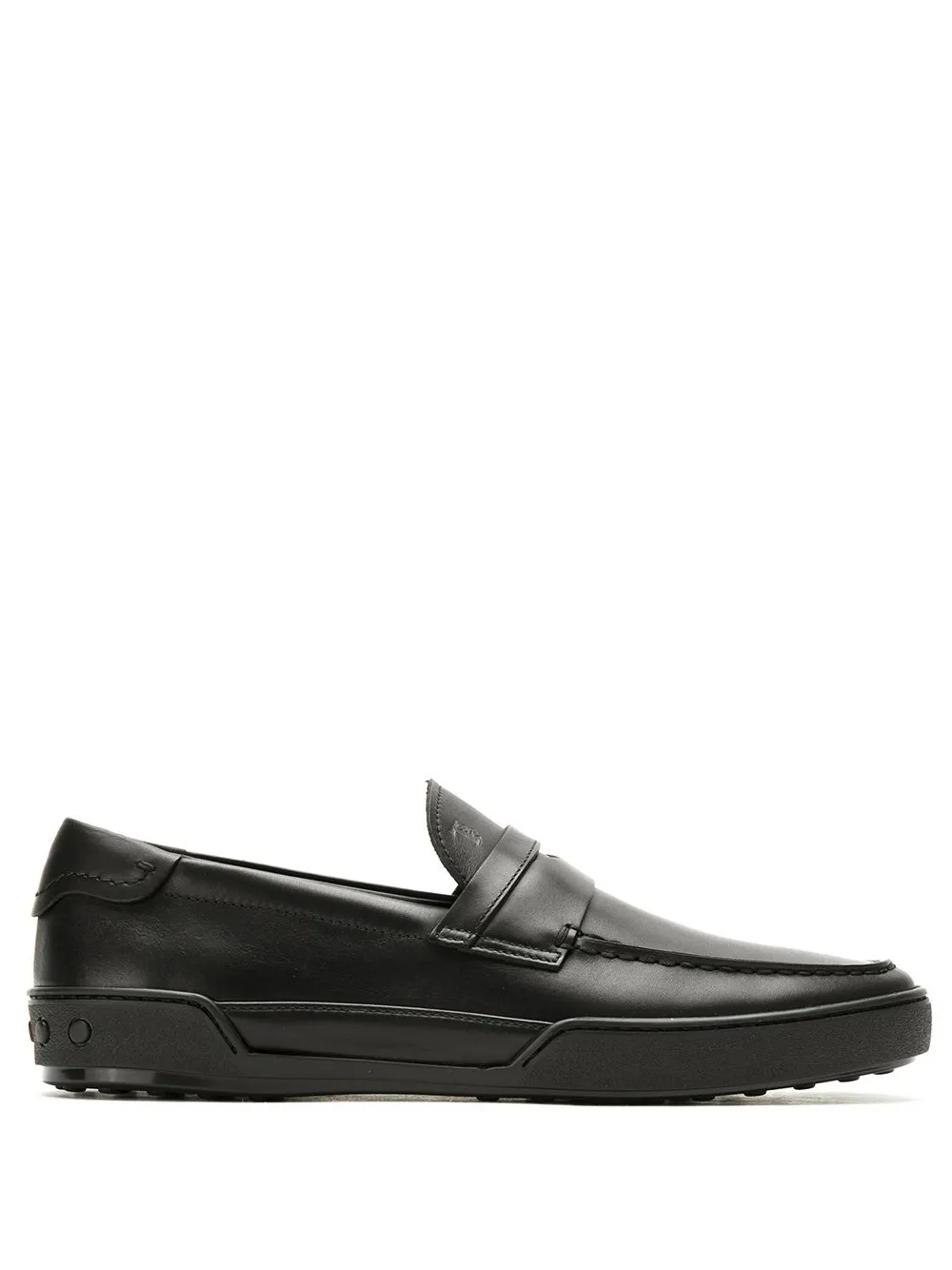 Click to view more detailed imagery on our partner's website Tod's Slip-on Loafers In Black
