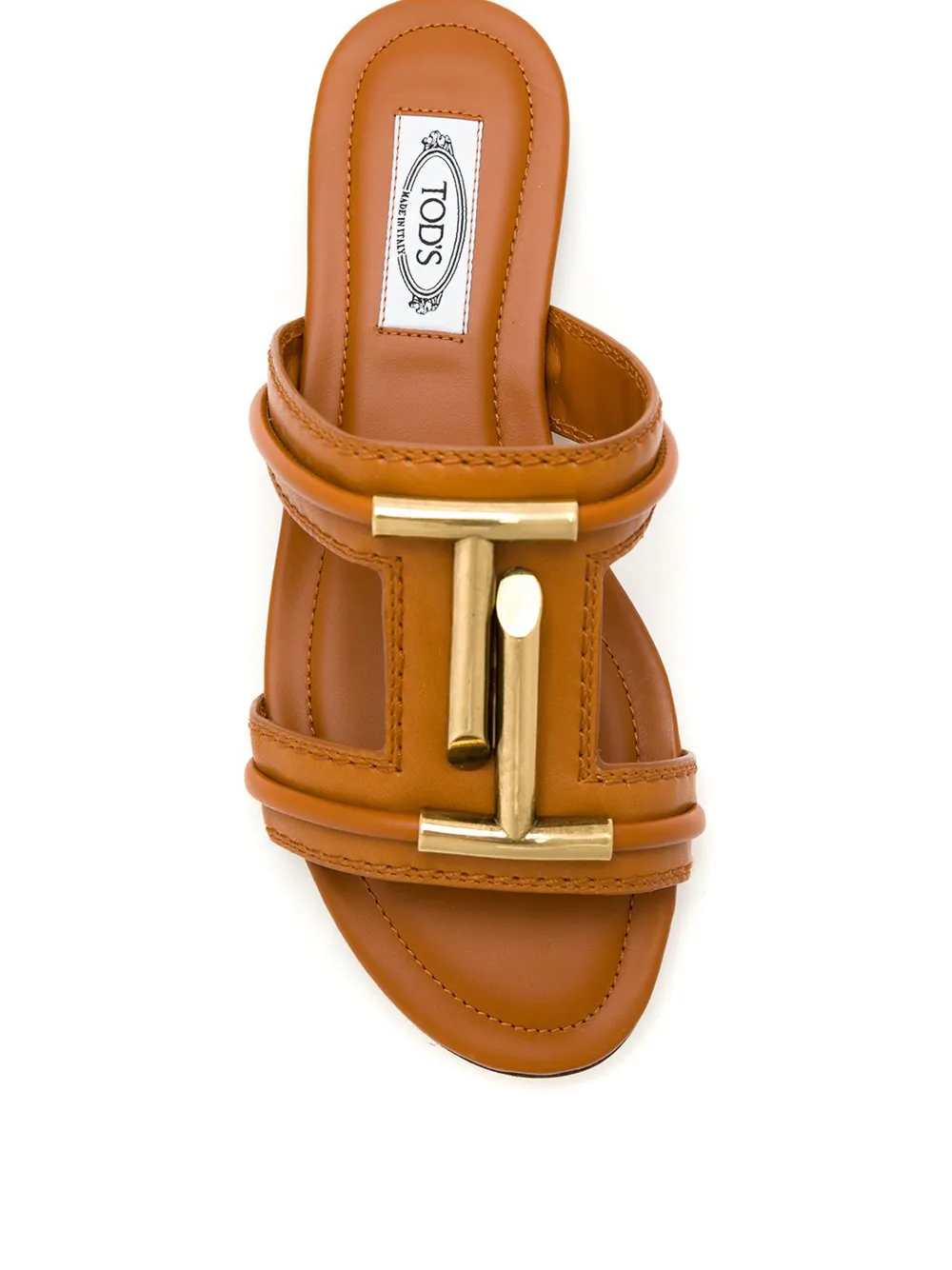 Tod's CUOIO LEGG. 37B SANDALO DOPPIA T Bruin