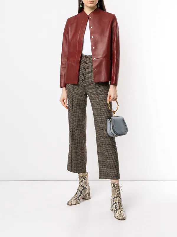 hermes leather jacket