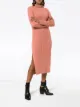 See by Chloé knitted roll-neck midi dress