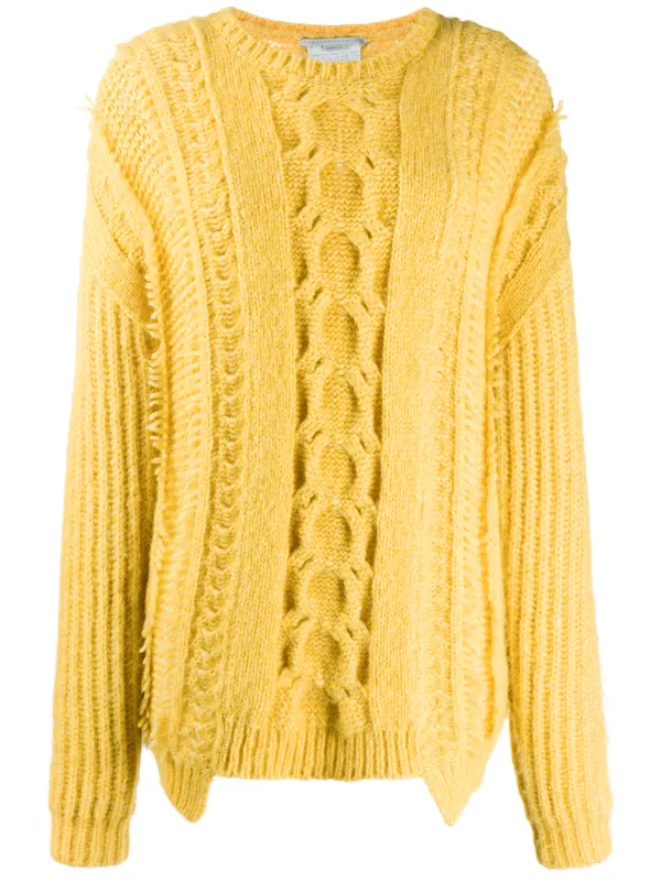 stella mccartney cable knit sweater