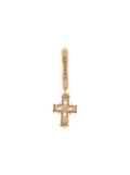 Emanuele Bicocchi drop cross earring - Gold