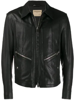 Belstaff レザージャケット | ブラック | FARFETCH JP
