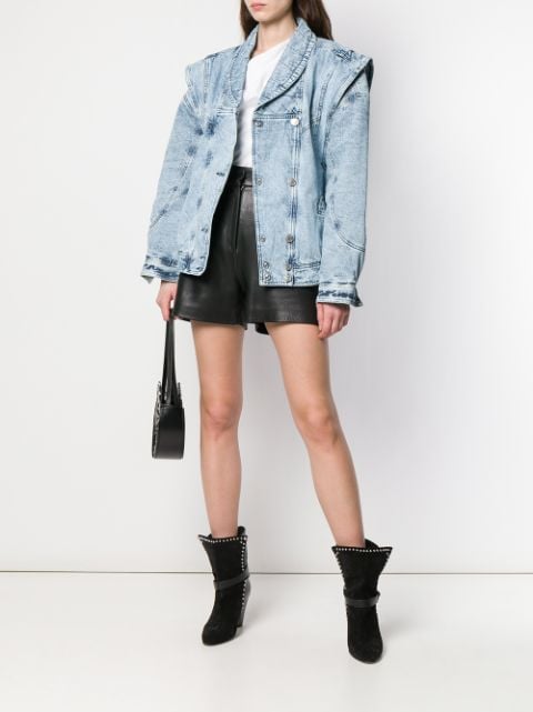 Isabel Marant Oversized Denim Jacket - Farfetch