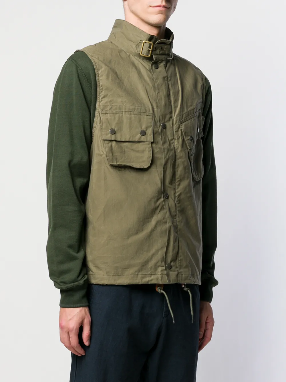 barbour x engineered garments arthur vest