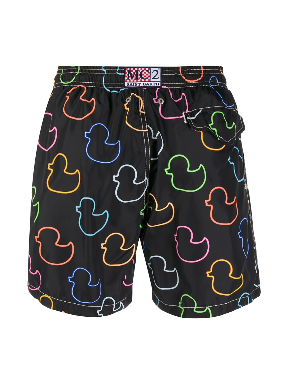 MC2 Saint Barth Neon Ducky swim shorts | Swim Shorts | Image 2