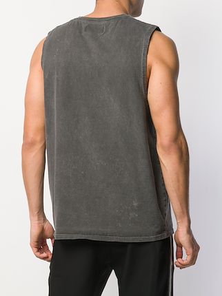 logo printed tank top展示图