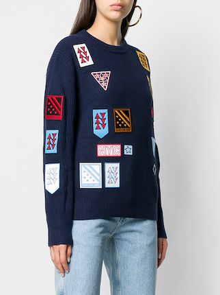 logo patch sweater展示图