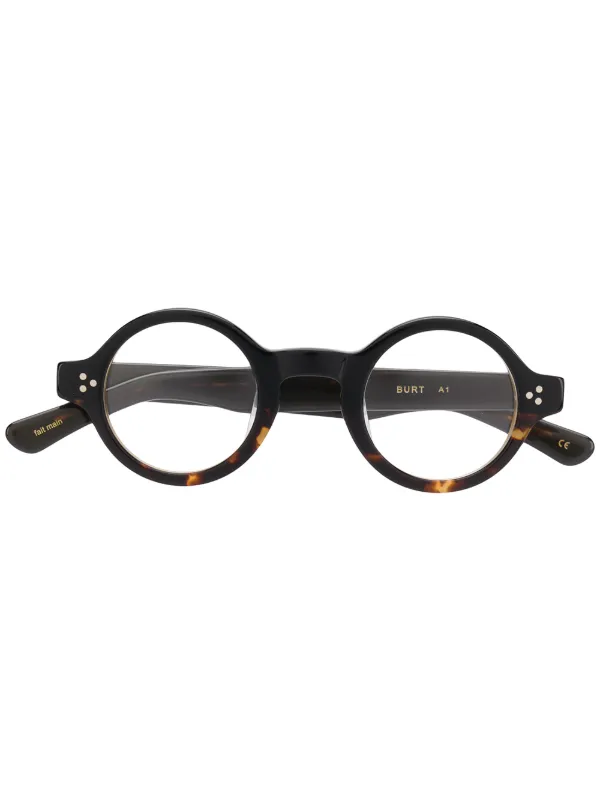 round tortoise shell glasses