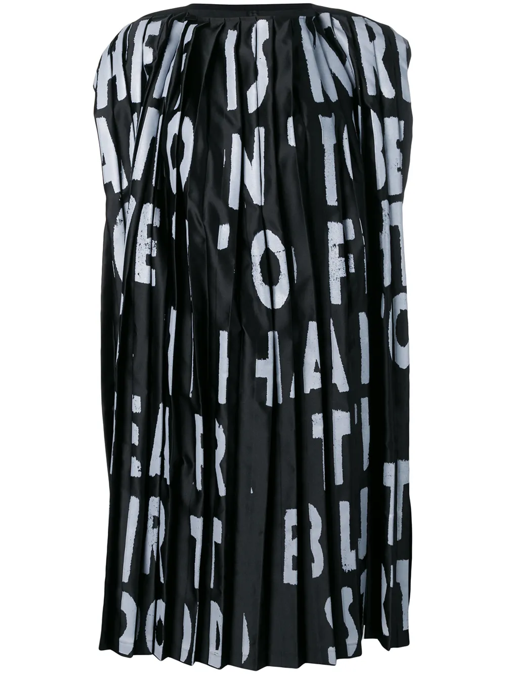 Mm6 Maison Margiela Tops MM6 MAISON MARGIELA KLEID MIT FALTEN - SCHWARZ